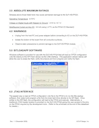 DLP-HS-FPGA Datasheet Page 5
