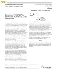DSPB56725CAF Datasheet Cover