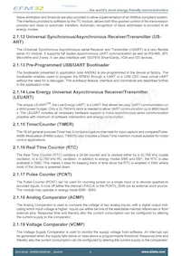 EFM32HG350F32G-A-CSP36R Datasheet Pagina 5
