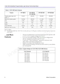 EPF10K70RC240-3GZ Datenblatt Seite 2