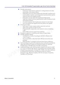 EPF10K70RC240-3GZ Datasheet Page 3