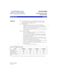 EPF6024ATI144-3 Datasheet Cover