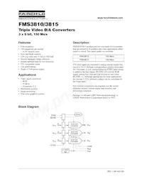 FMS3810KRCT Datasheet Cover