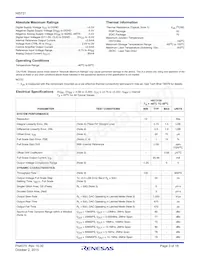 HI5731BIB-T Datasheet Page 3