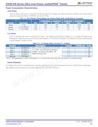 ICE40HX640-VQ100 Datasheet Page 11