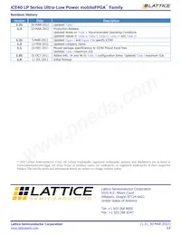 ICE40LP640-CM36 Datasheet Page 12