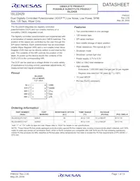 ISL22429WFU10Z-TK Datasheet Copertura