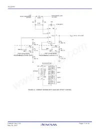 ISL22444TFR20Z-TK Datasheet Page 17