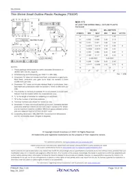 ISL22444TFR20Z-TK Datasheet Page 19