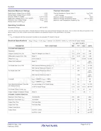 ISL5629/2INZ Datasheet Page 5