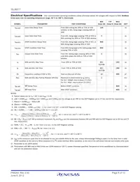 ISL96017UIRT8Z-T Datasheet Page 5