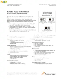 KKL03Z32CAF4R數據表 封面