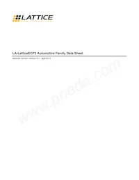 LAE3-35EA-6LFTN256E Datasheet Cover