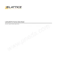 LFE3-150EA-8FN672ITW Datasheet Cover