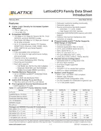 LFE3-150EA-8FN672ITW Datasheet Page 2