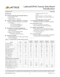 LFEC10E-3F484I Datasheet Page 2