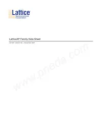 LFXP6E-5T144C Datenblatt Cover