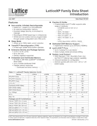 LFXP6E-5T144C Datasheet Pagina 2