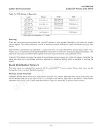 LFXP6E-5T144C Datasheet Pagina 9