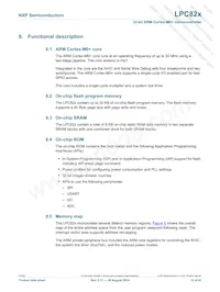 LPC822M101JHI33E Datenblatt Seite 12