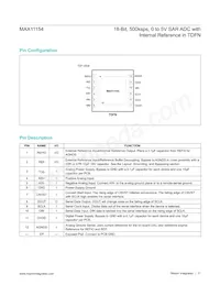 MAX11154ETC+ Datasheet Page 11