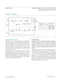MAX11154ETC+ Datasheet Page 12