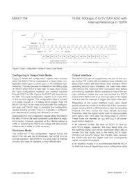 MAX11154ETC+ Datasheet Page 17