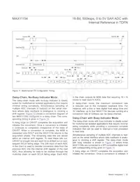 MAX11154ETC+ Datasheet Page 22