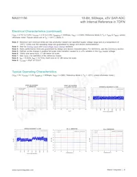 MAX11156ETC+ Datasheet Page 6