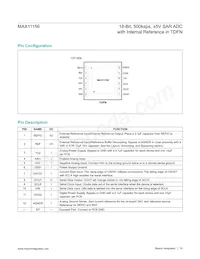 MAX11156ETC+ Datasheet Page 10