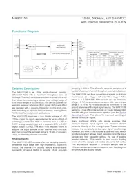 MAX11156ETC+ Datasheet Page 11