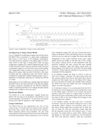 MAX11156ETC+ Datasheet Page 16