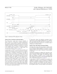 MAX11156ETC+ Datasheet Page 21