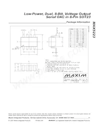 MAX5223EKA+T Datenblatt Seite 11