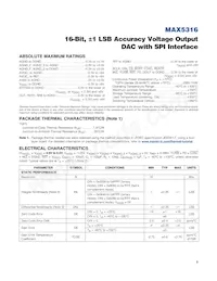 MAX5316GTG+ Datasheet Page 2