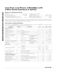 MAX5380PEUK+T Datenblatt Seite 2