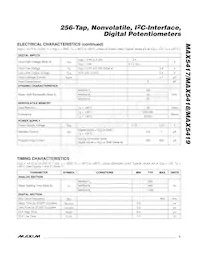 MAX5418NETA+T Datasheet Page 3