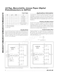MAX5472EZT+T Datasheet Page 8