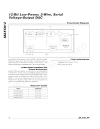 MAX5812NEUT+ Datasheet Page 12