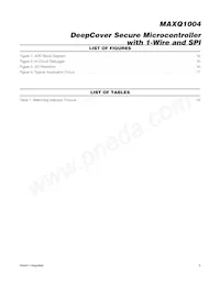 MAXQ1004-B01+ Datasheet Page 3
