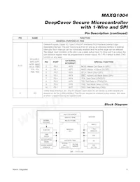 MAXQ1004-B01+ Datasheet Page 9