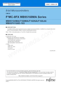 MB95F168JAPMC1-GE1 Datasheet Copertura