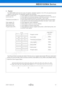 MB95F168JAPMC1-GE1 Datasheet Page 19