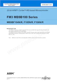 MB9BF104NPMC-G-JNE1 Datasheet Copertura