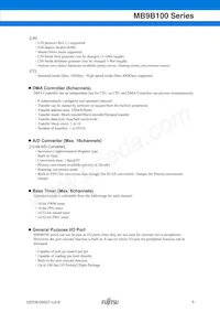 MB9BF104NPMC-G-JNE1 Datasheet Page 3