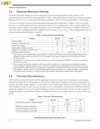 MC9RS08KA8CPJ Datasheet Page 6