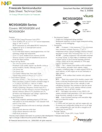MC9S08QB8CWL Datasheet Pagina 3
