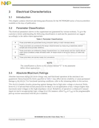 MC9S08QB8CWL Datasheet Pagina 9