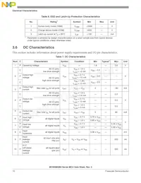 MC9S08QB8CWL Datasheet Page 12