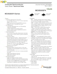 MC9S08SF4MTG數據表 封面